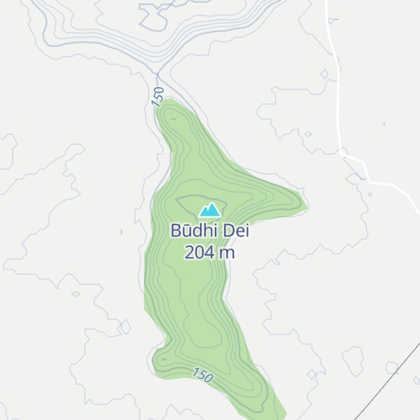 Map of Būdhi Dei