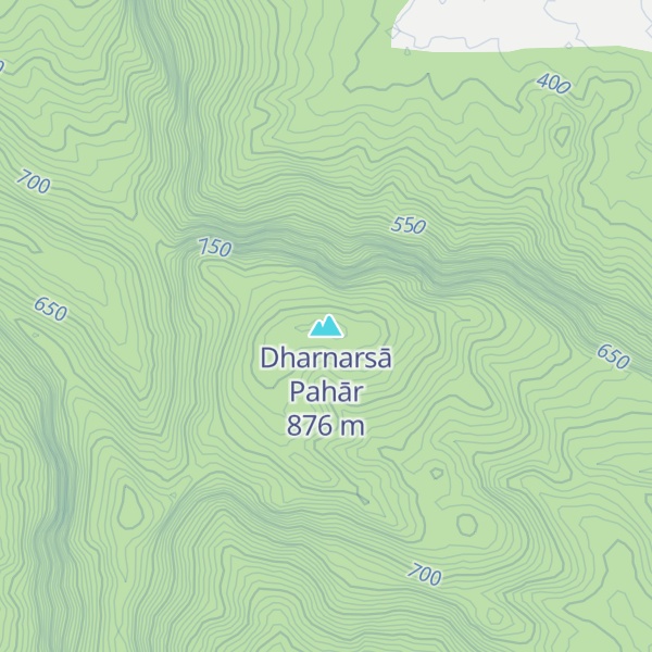 Map of Dharnarsā Pahār