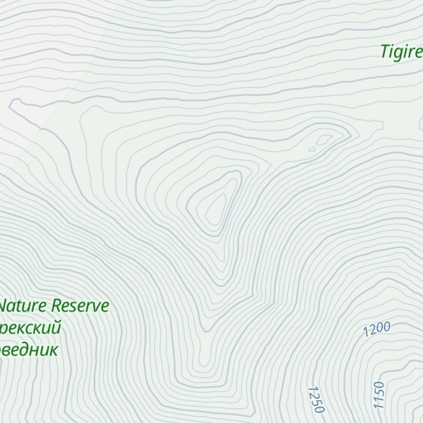 Map of Tigirek