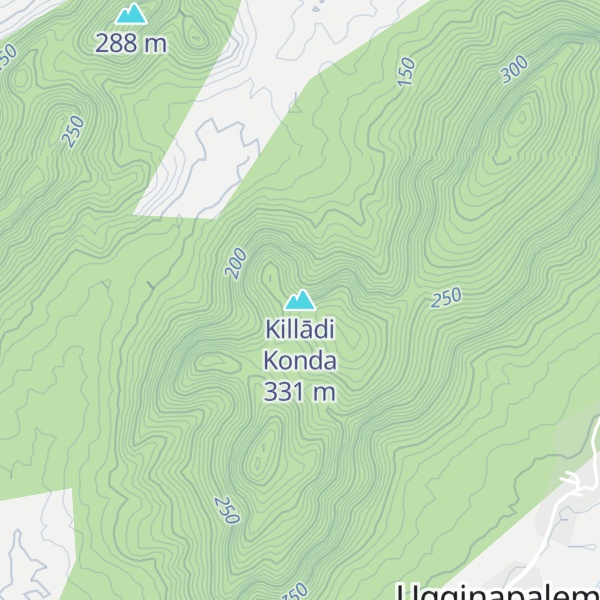 Map of Killādi Konda