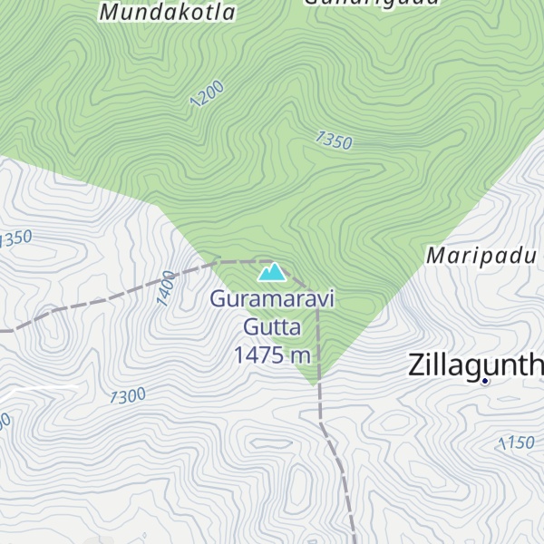Map of Guramaravi Gutta