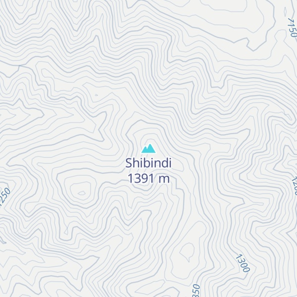 Map of Shibindi