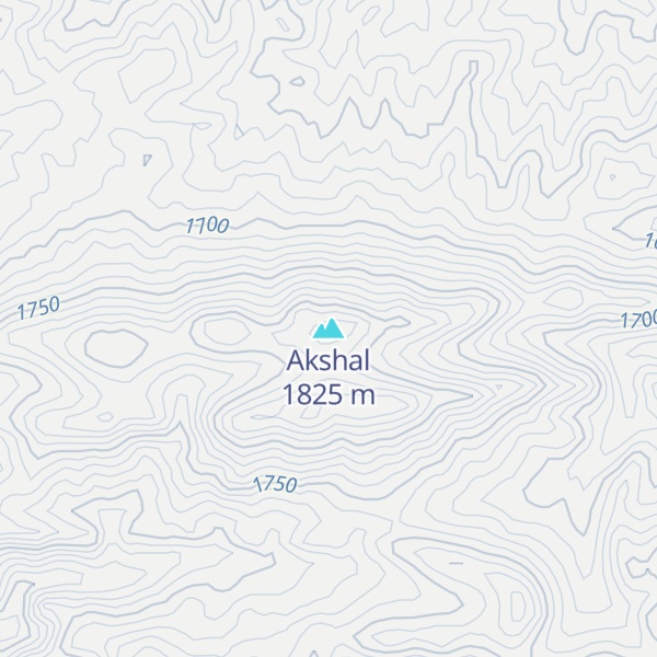 Map of Akshal