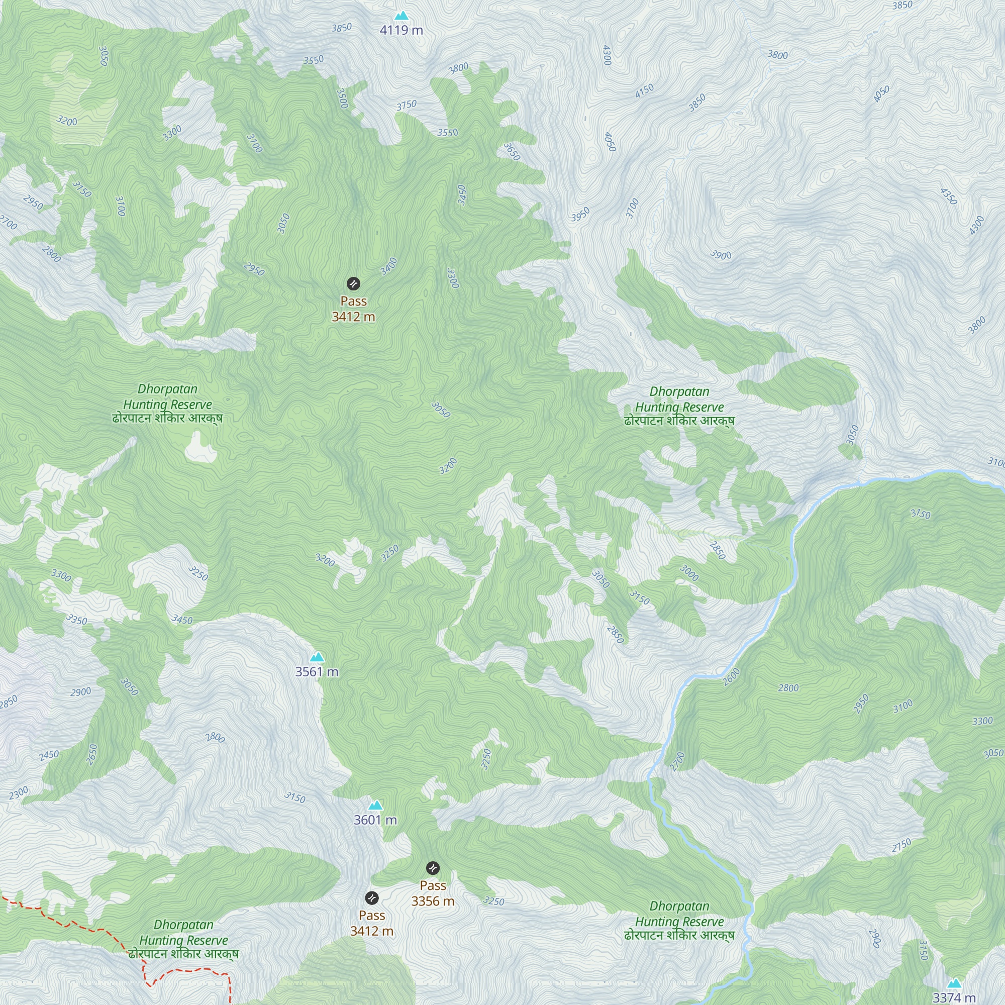 Dhule Base Camp map