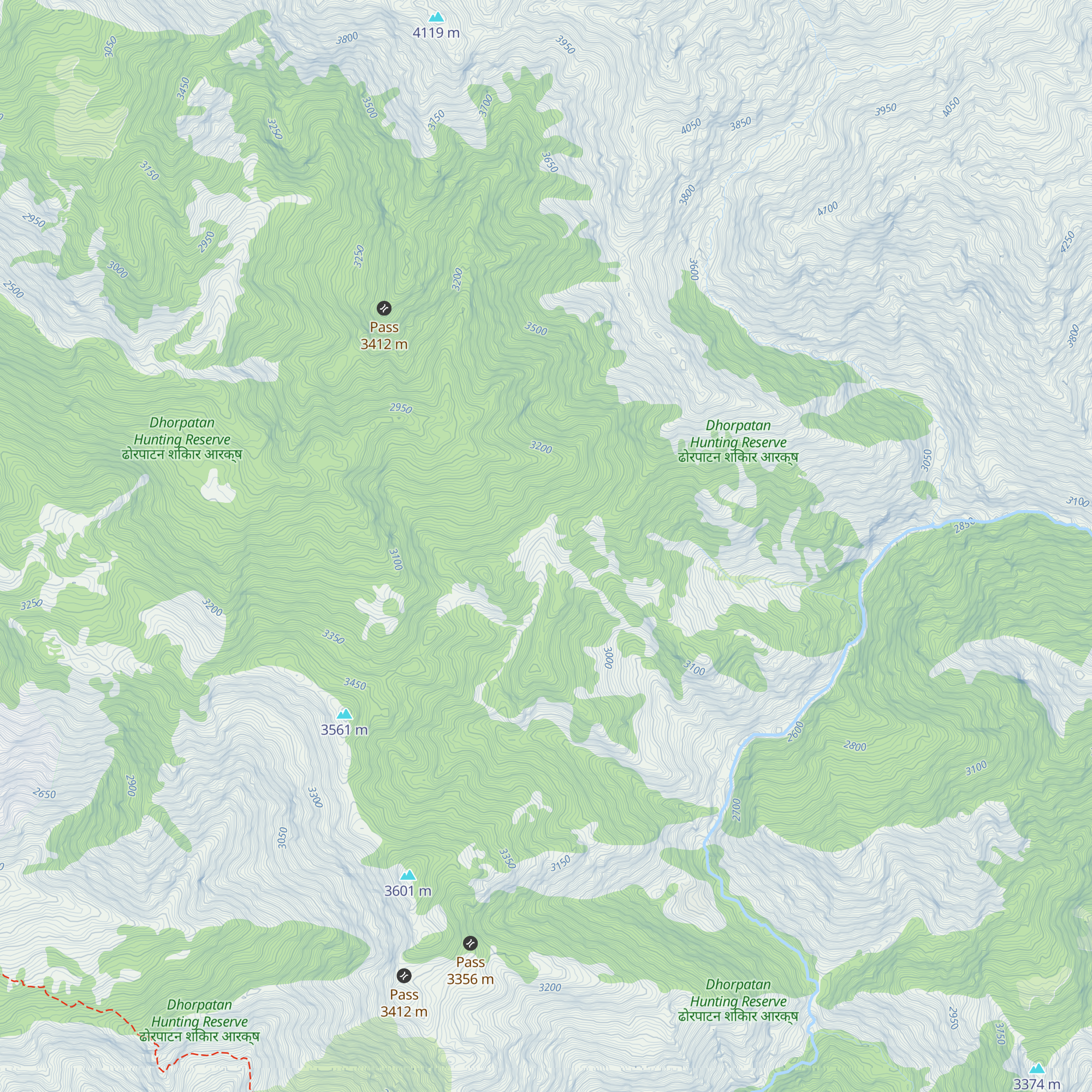 Dhule Base Camp map