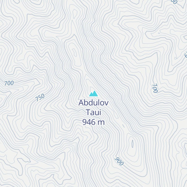 Map of Abdulov Taui