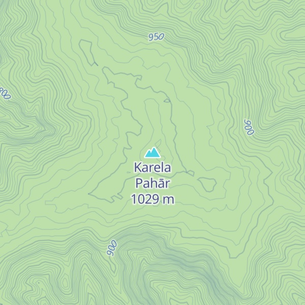 Map of Karela Pahār