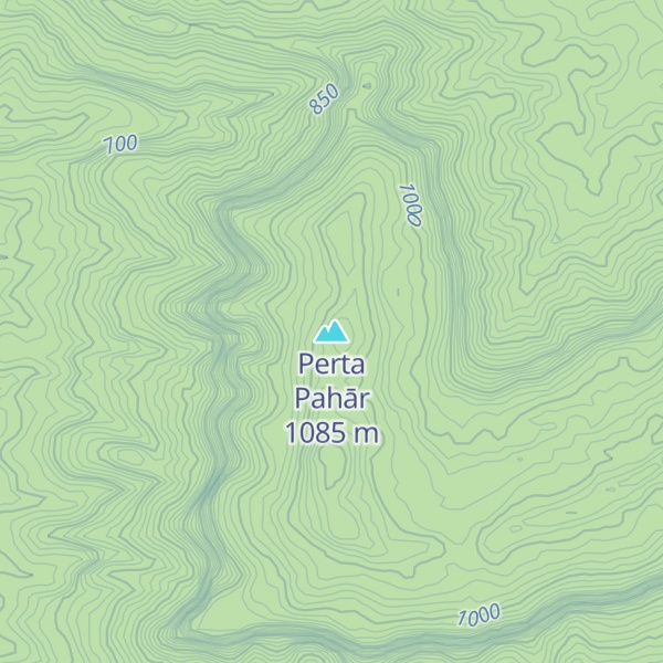 Map of Perta Pahār