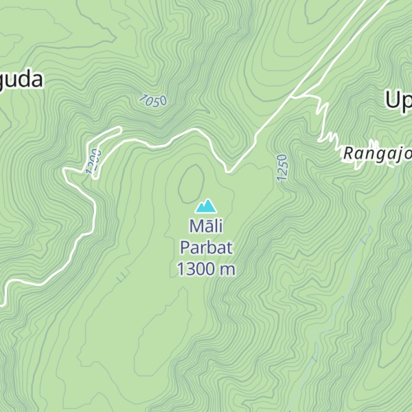 Map of Māli Parbat