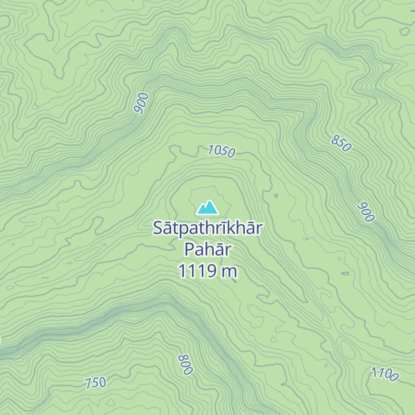 Map of Sātpathrīkhār Pahār