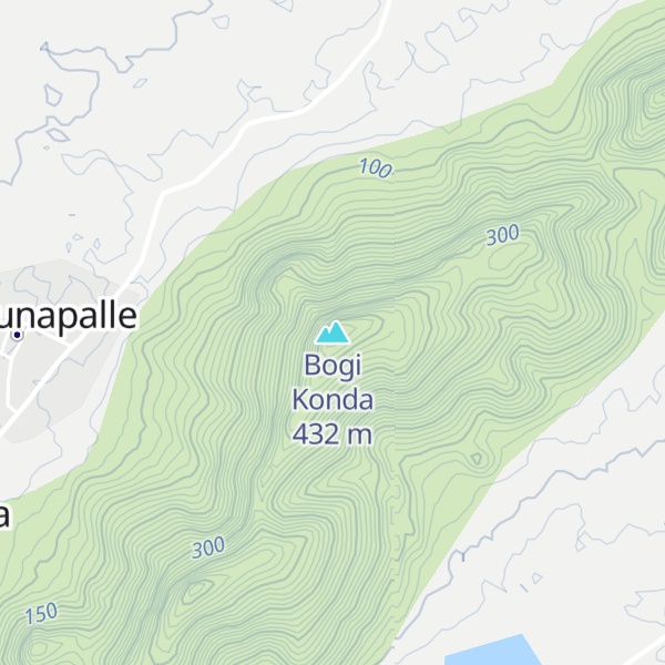 Map of Bogi Konda