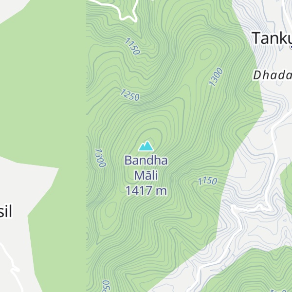 Map of Bandha Māli