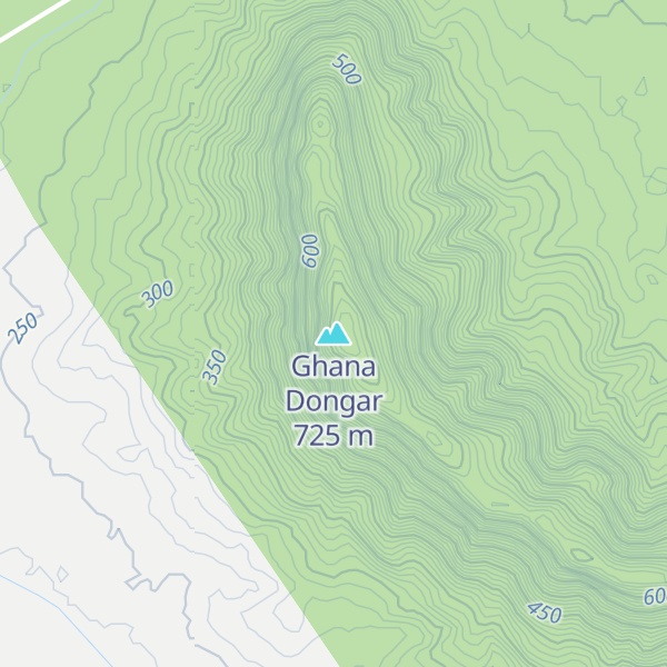 Map of Ghana Dongar