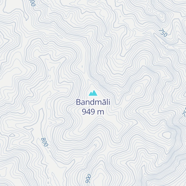 Map of Bandmāli