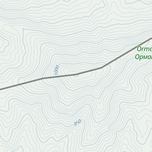 Map of Sopka Chaynaya