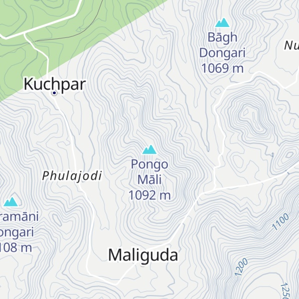 Map of Pongo Māli