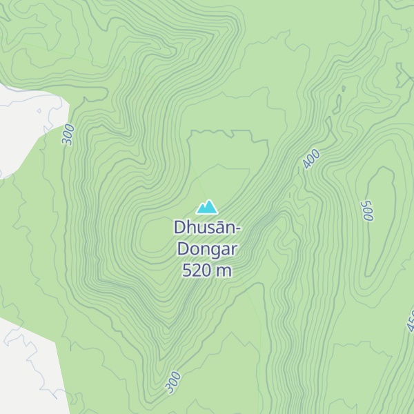 Map of Dhusān-Dongar