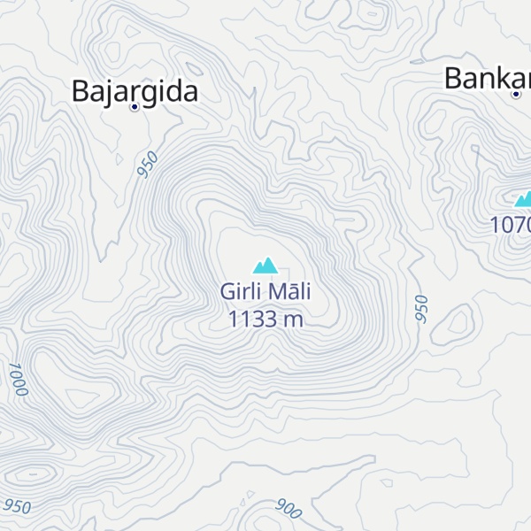 Map of Girli Māli