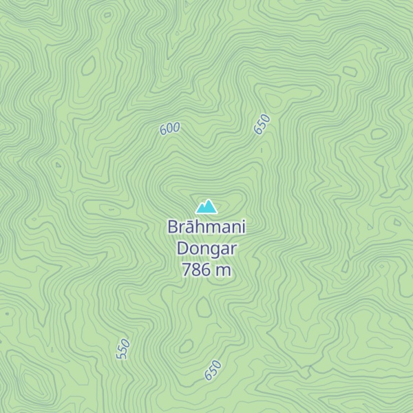 Map of Brāhmani Dongar