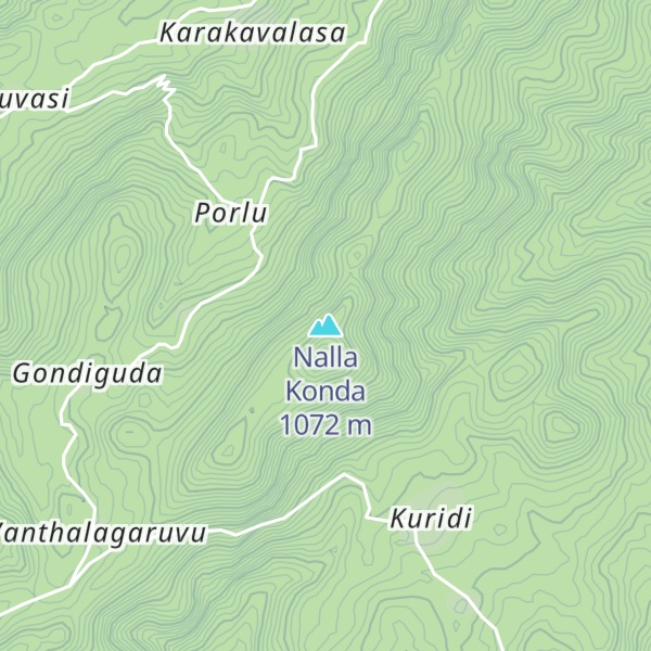 Map of Nalla Konda