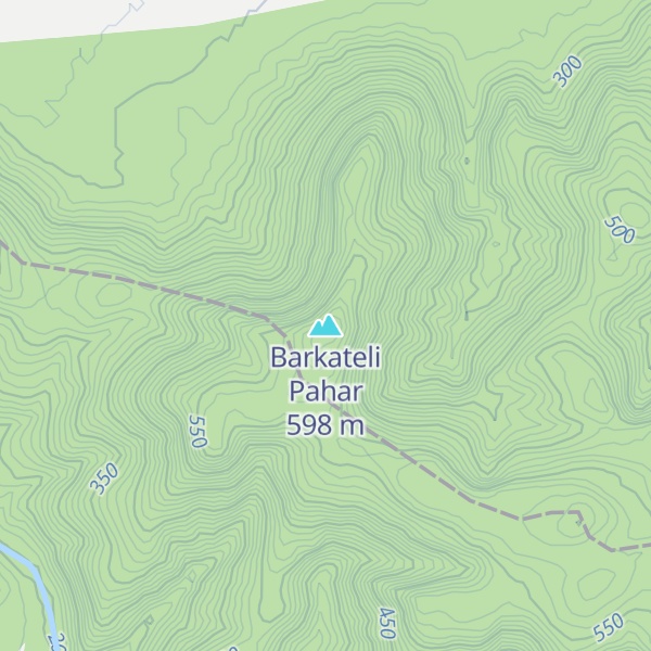 Map of Barkateli Pahar
