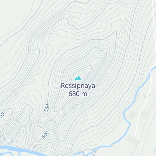 Map of Rossipnaya