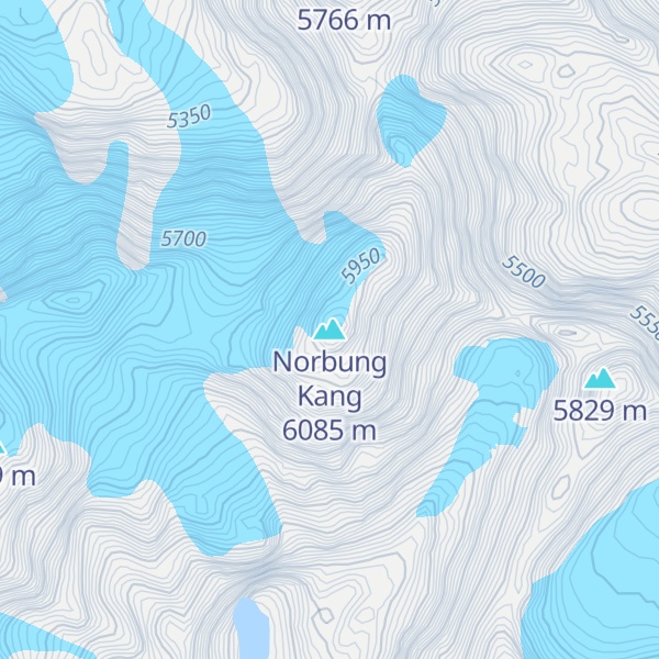 Map of Norbung Kang