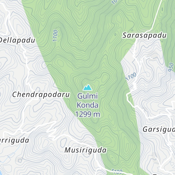 Map of Gulmi Konda
