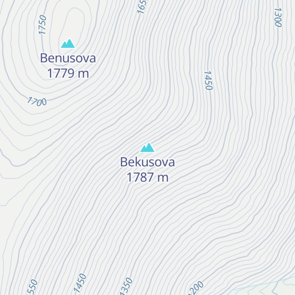Map of Bekusova