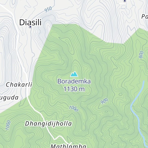 Map of Borademka