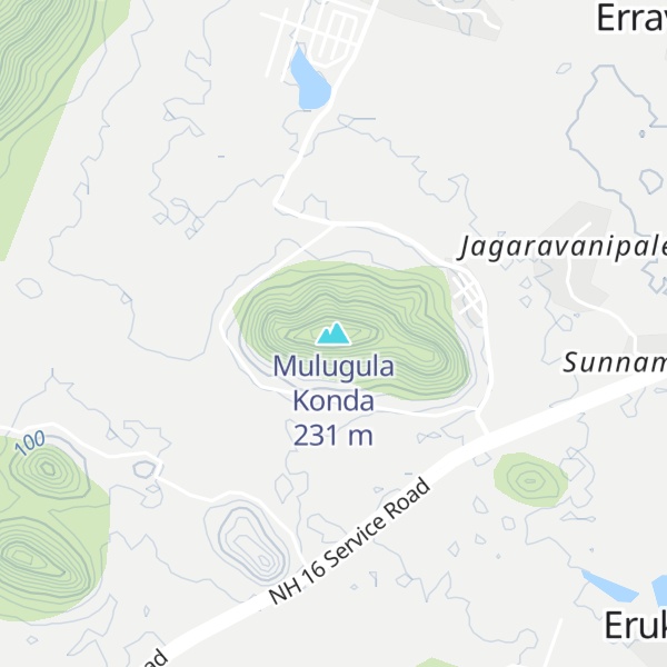 Map of Mulugula Konda