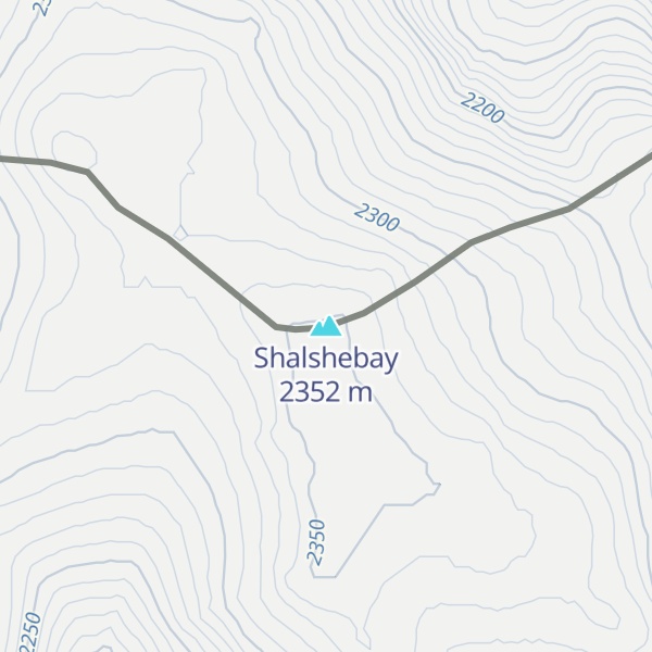 Map of Shalshebay