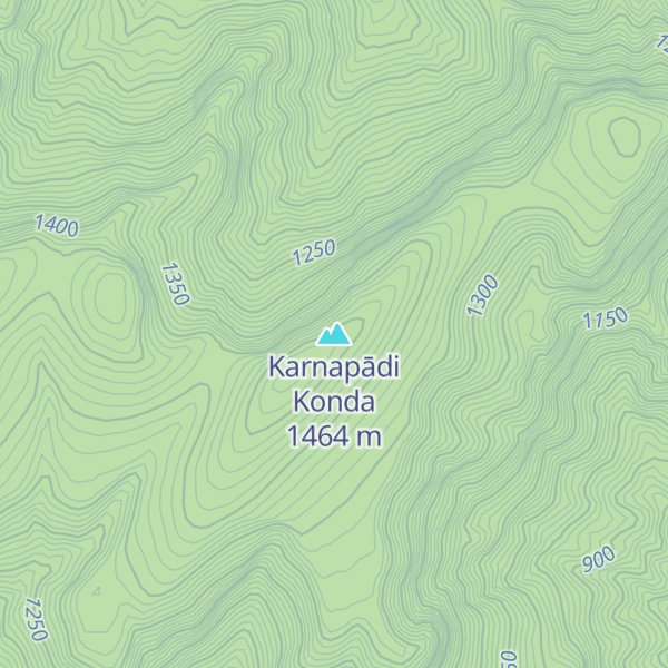 Map of Karnapādi Konda