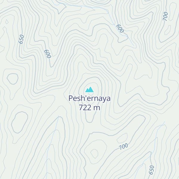 Map of Pesh'ernaya