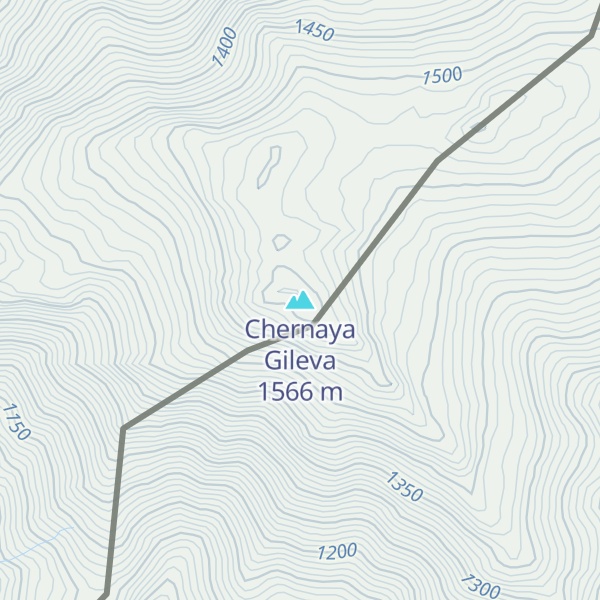 Map of Chernaya Gileva