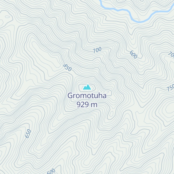 Map of Gromotuha