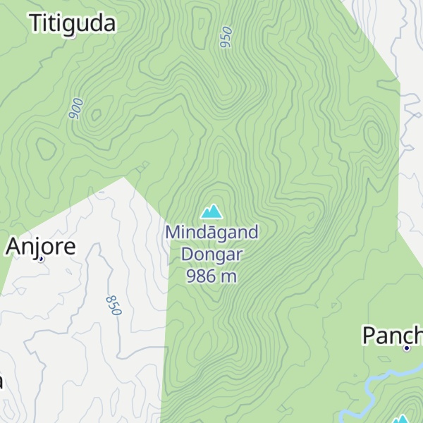 Map of Mindāgand Dongar