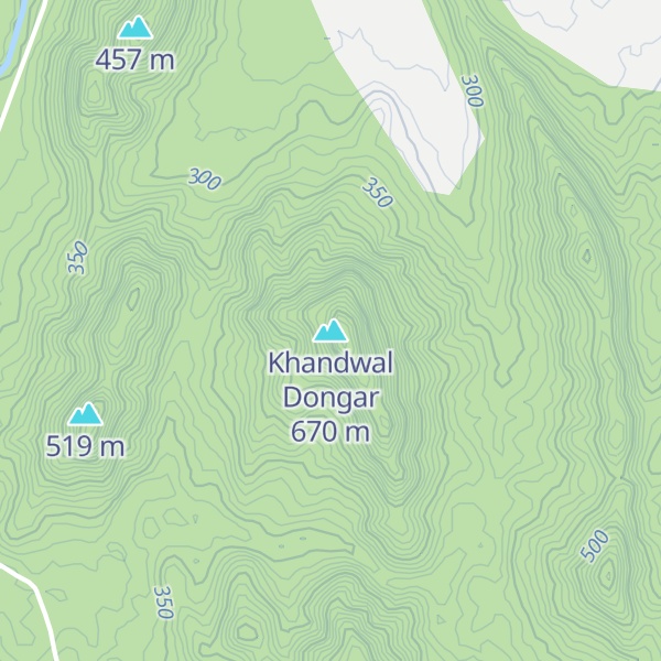 Map of Khandwal Dongar