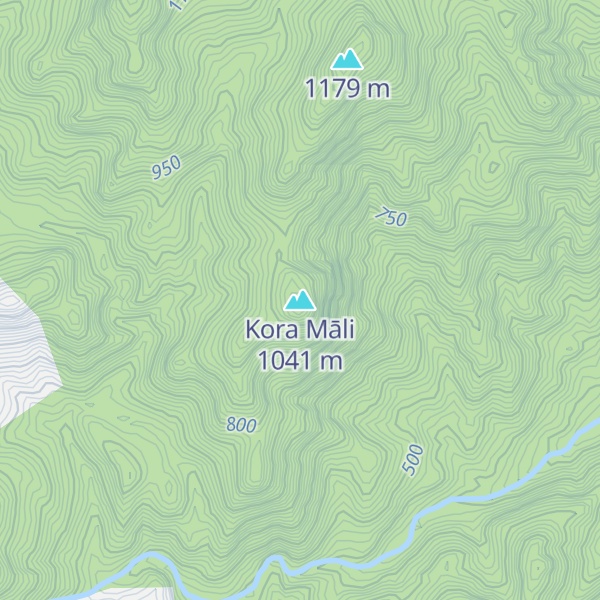 Map of Kora Māli