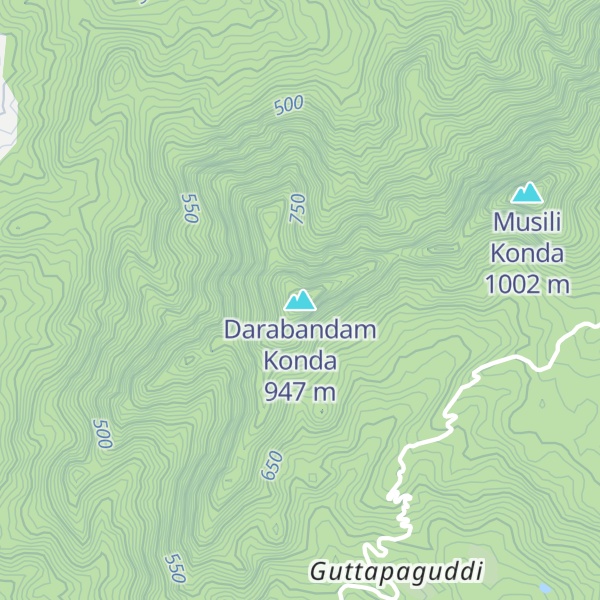 Map of Darabandam Konda