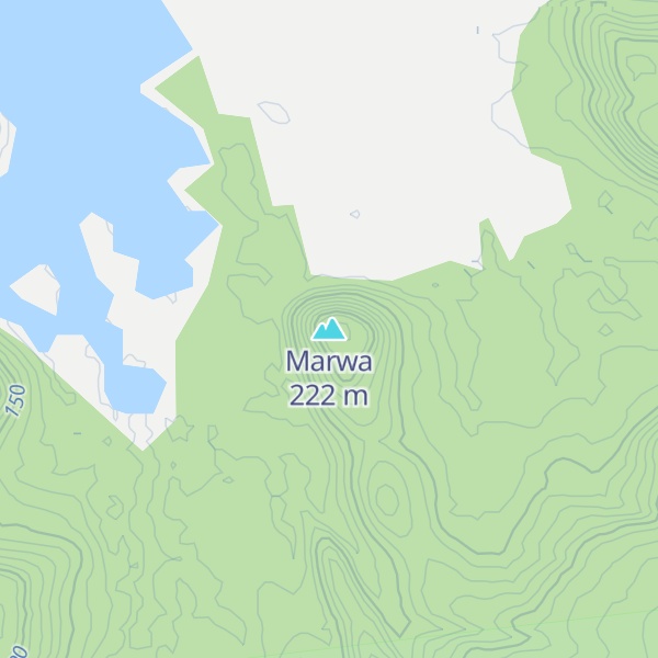 Map of Marwa