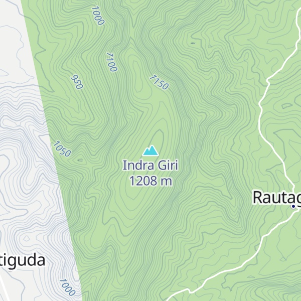 Map of Indra Giri