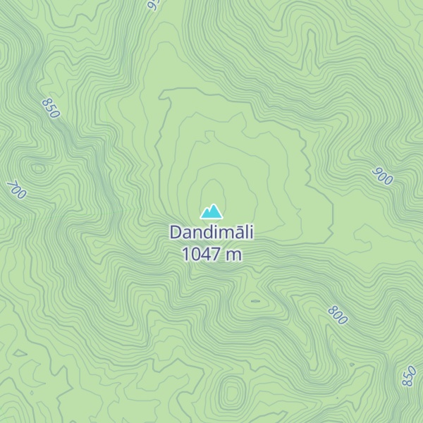 Map of Dandimāli