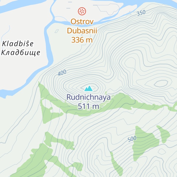 Map of Rudnichnaya