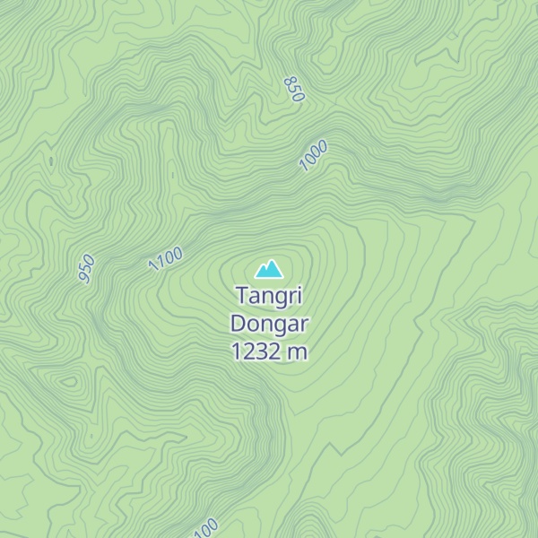 Map of Tangri Dongar