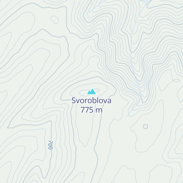 Map of Svoroblova