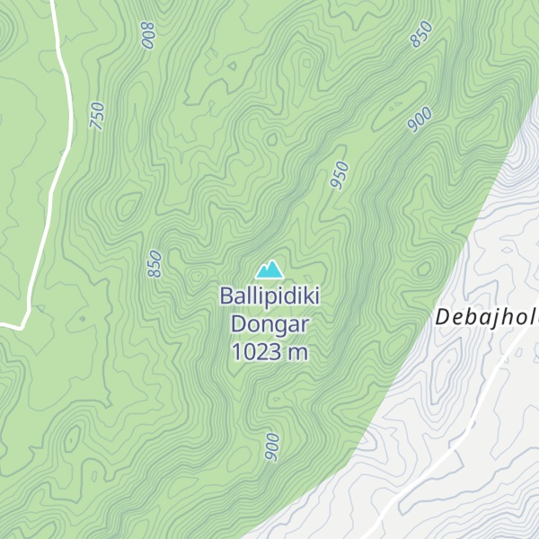 Map of Ballipidiki Dongar