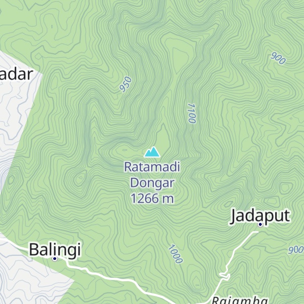 Map of Ratamadi Dongar