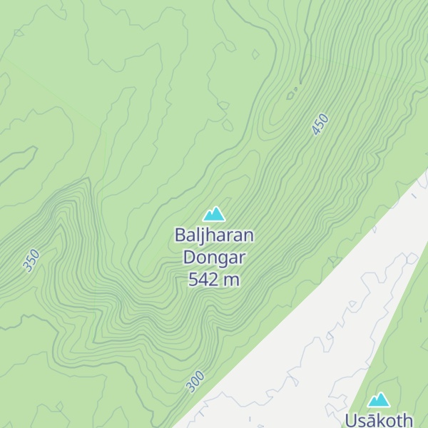 Map of Baljharan Dongar