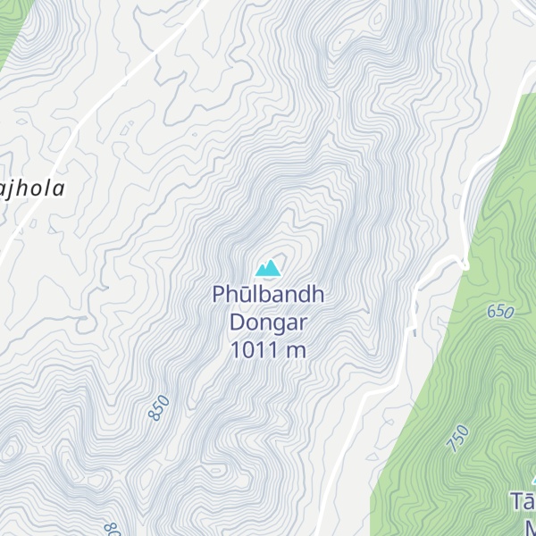 Map of Phūlbandh Dongar